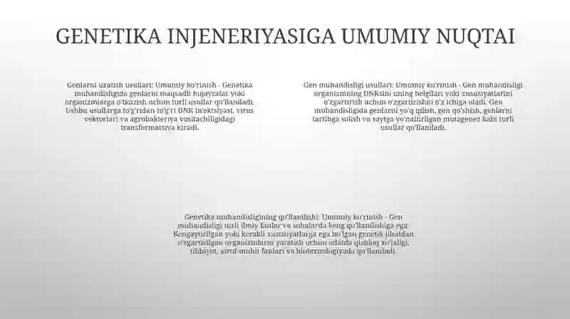 Gen Injeneriyasining Metodlari 3
