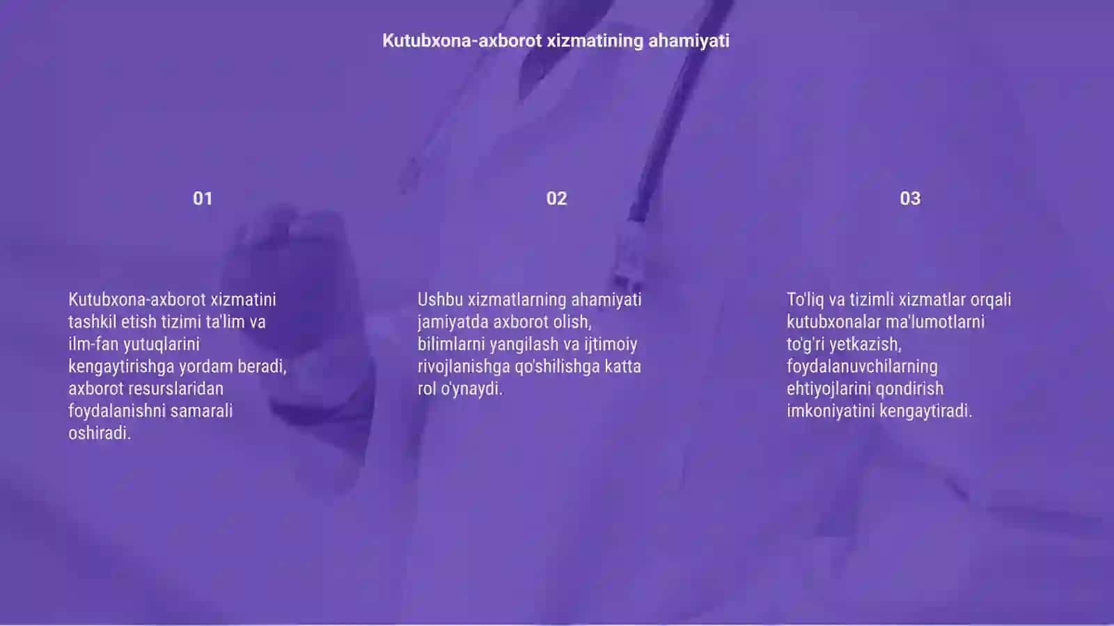 Kutubxona-axborot xizmatini tashkil etish tizimi 3