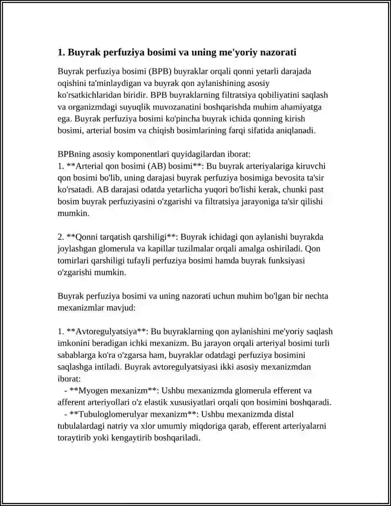 BUYRAKLAR BOSIM FIZIOLOGIYASI 3