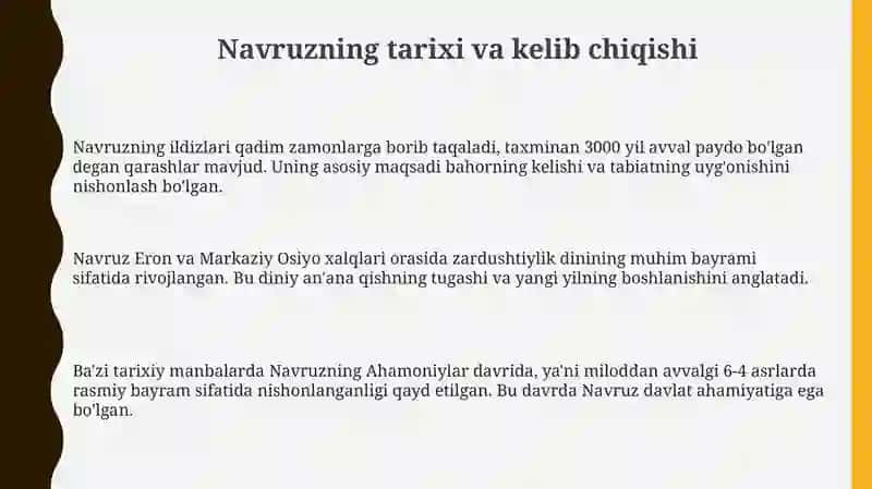 Navruz: Tarix, Ta'qiqlar va Tiklanish 3