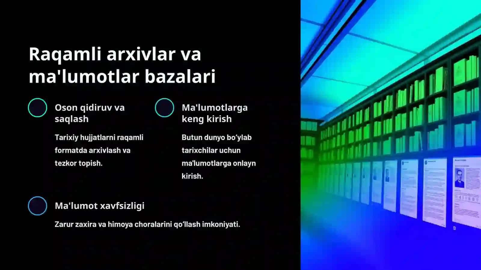 TARIX FANIDA AXBOROT TEXNOLOGIYALARINING QO‘LLANILISHI 3