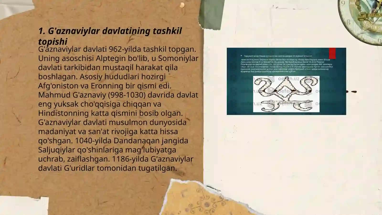 G'aznaviylar davlati va huquqi 3