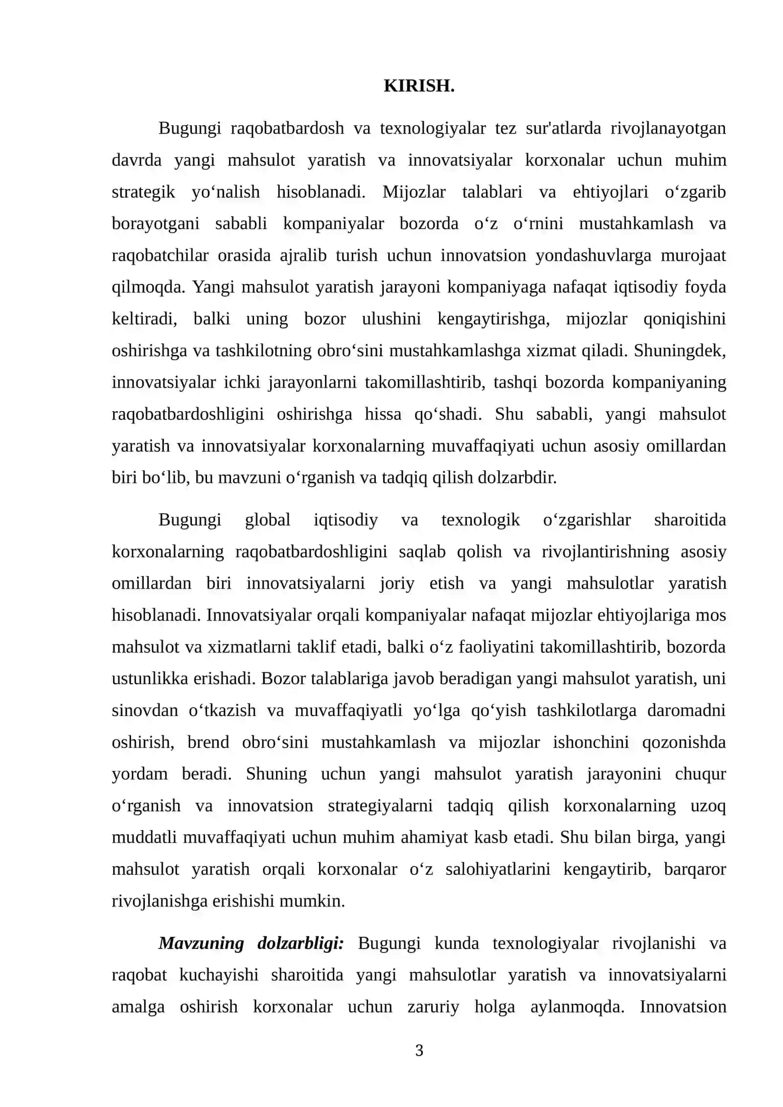 Yangi mahsulot yaratish va innovatsiyalar 3