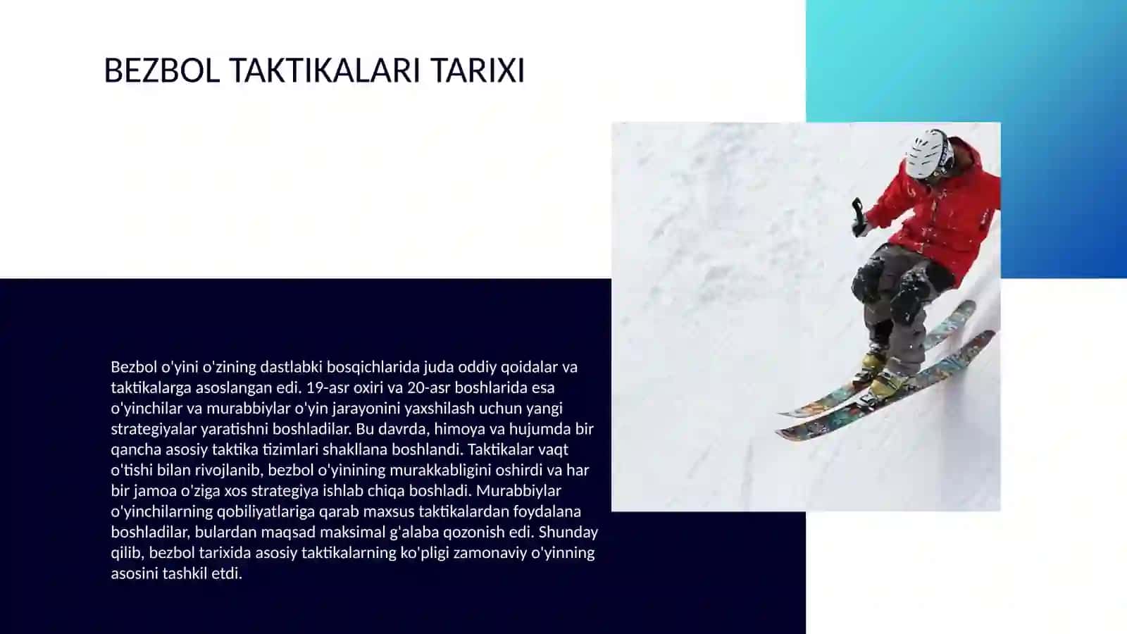 Mashhur bezbol taktikalari 3
