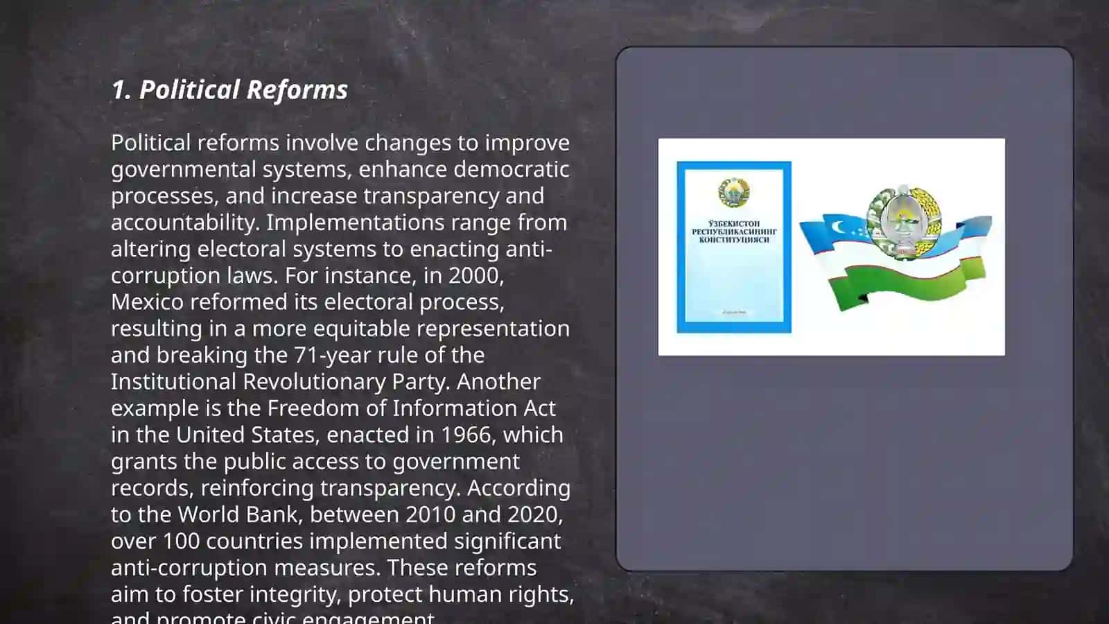 Uzbekistan's New Constitution 3