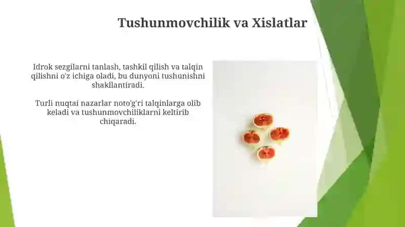 Idrok va Tushunish 3