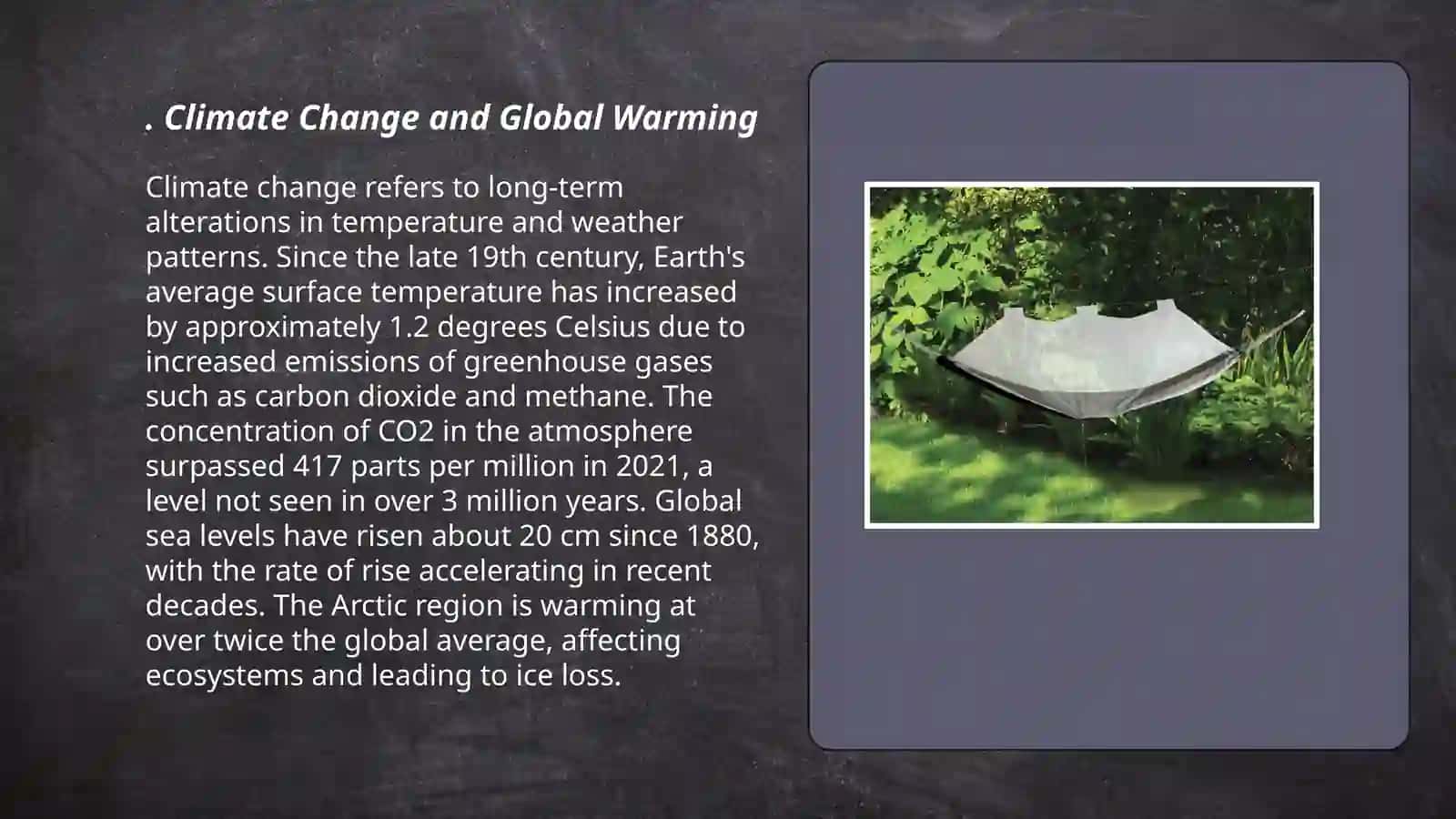 Global Warming and Greenhouse Effects 3