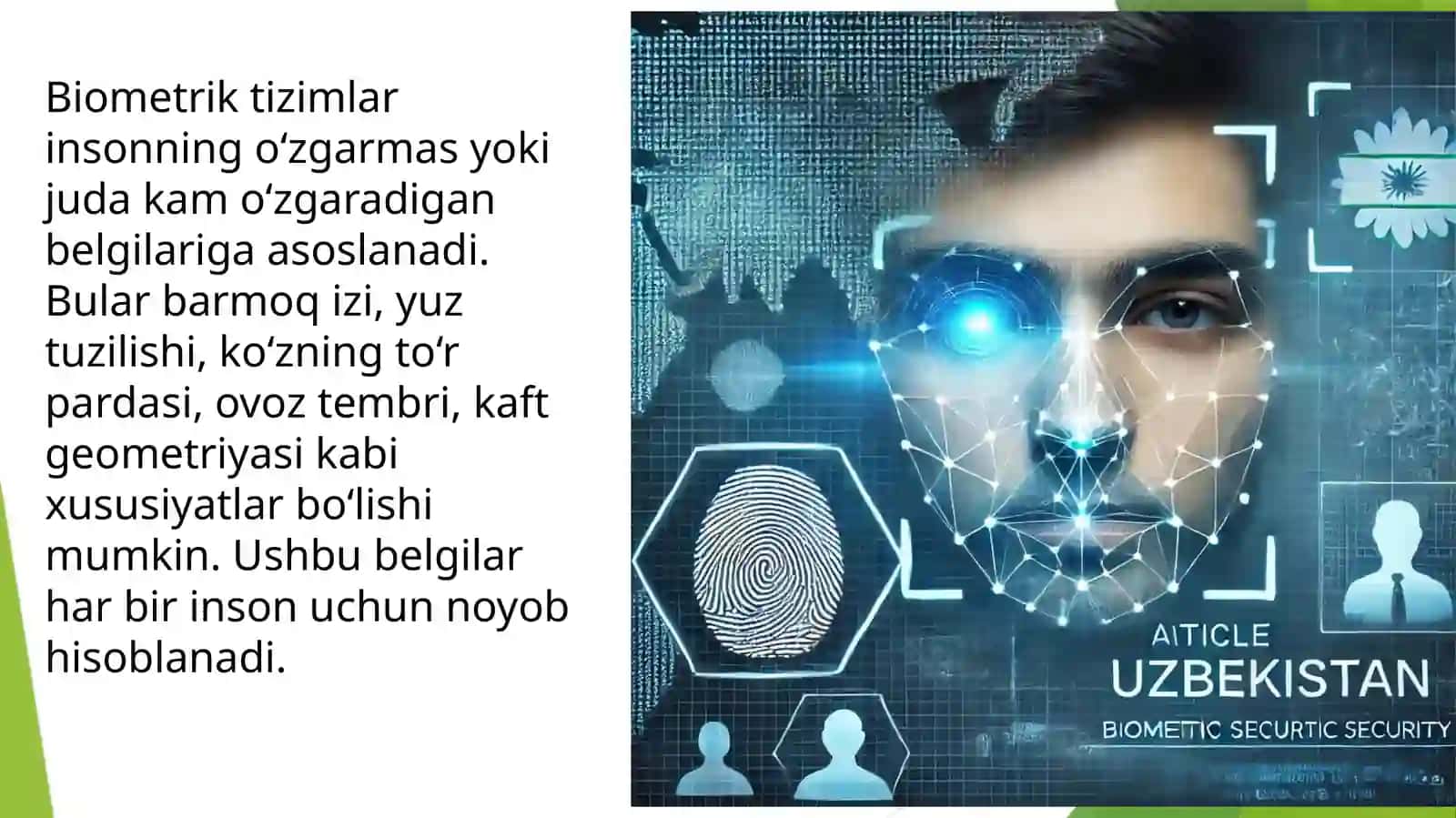 Biometrik autentifikatsiya texnologiyalari 3
