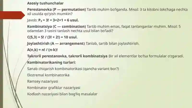 Kombinatorika 3