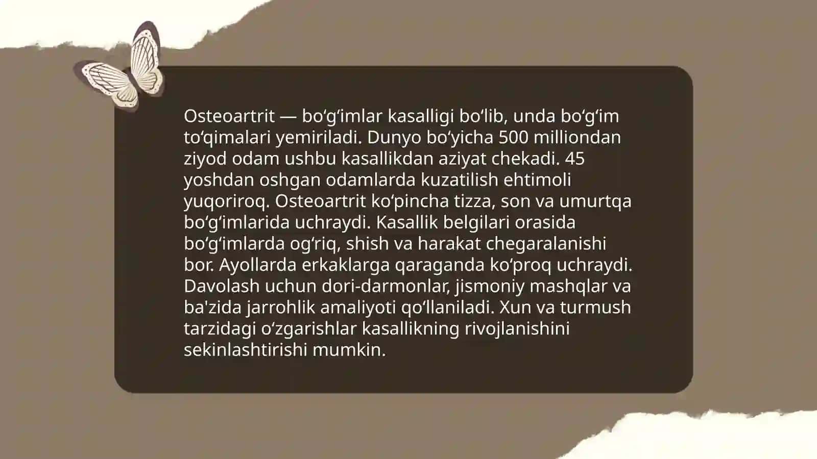 Tayanch harakat apparatida uchraydigan potalogik holatlar 3