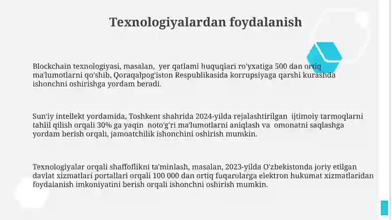 Ishonchlilikni oshirish usullari 3