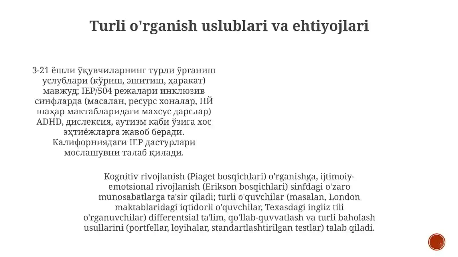 Inklyuziv taʼlimda shaxsiy rivojlanishning xususiyatlari 3