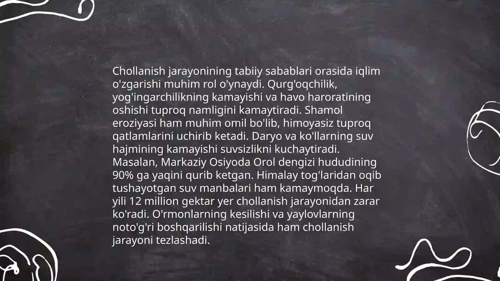 Chollanish jarayoni va oqibatlari 3