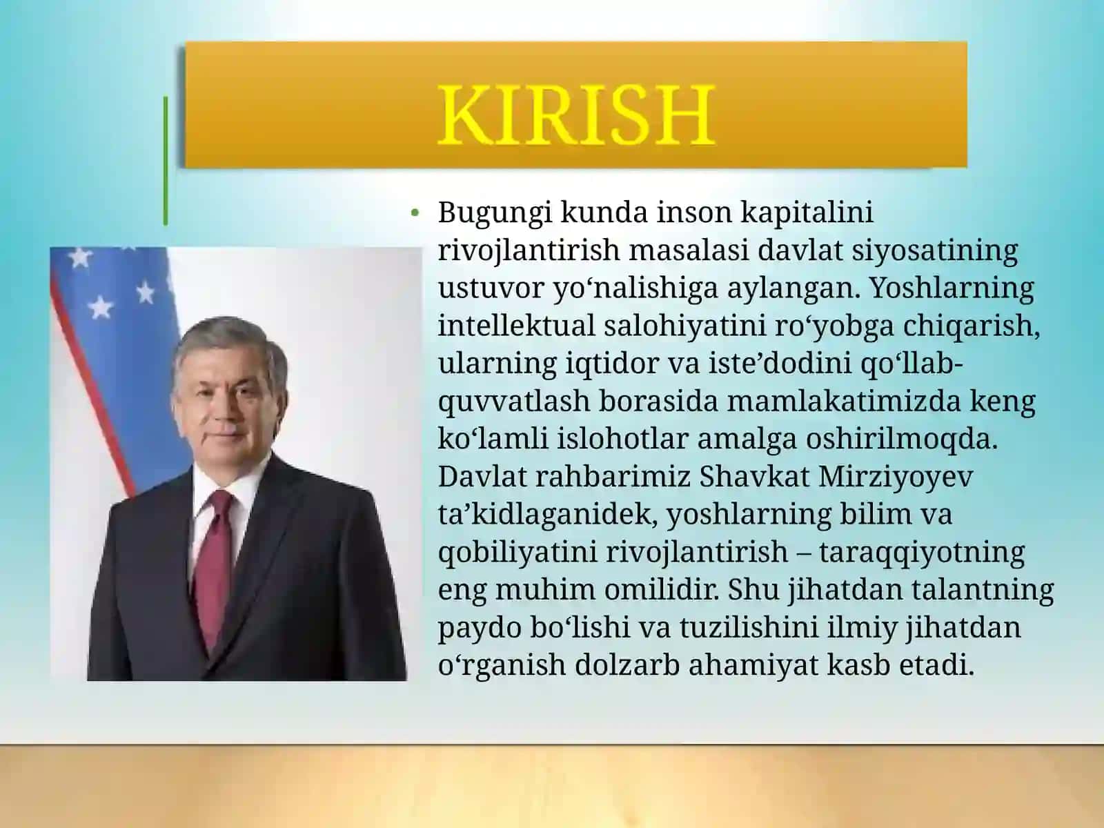 TALANTNING PAYDO BO‘LISHI VA TUZILISHI 3