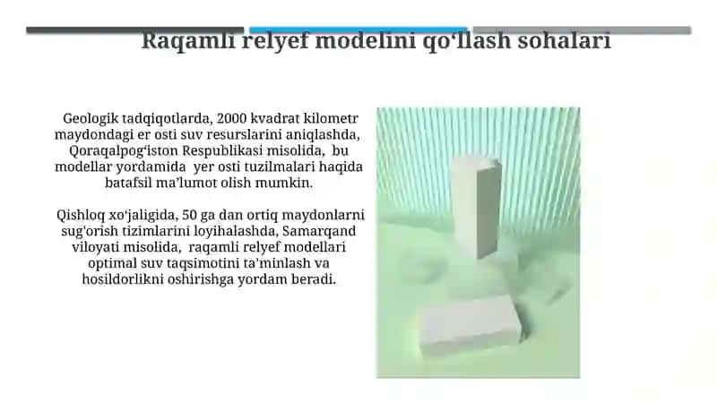 Raqamli Relyef Modelini Yaratish 3