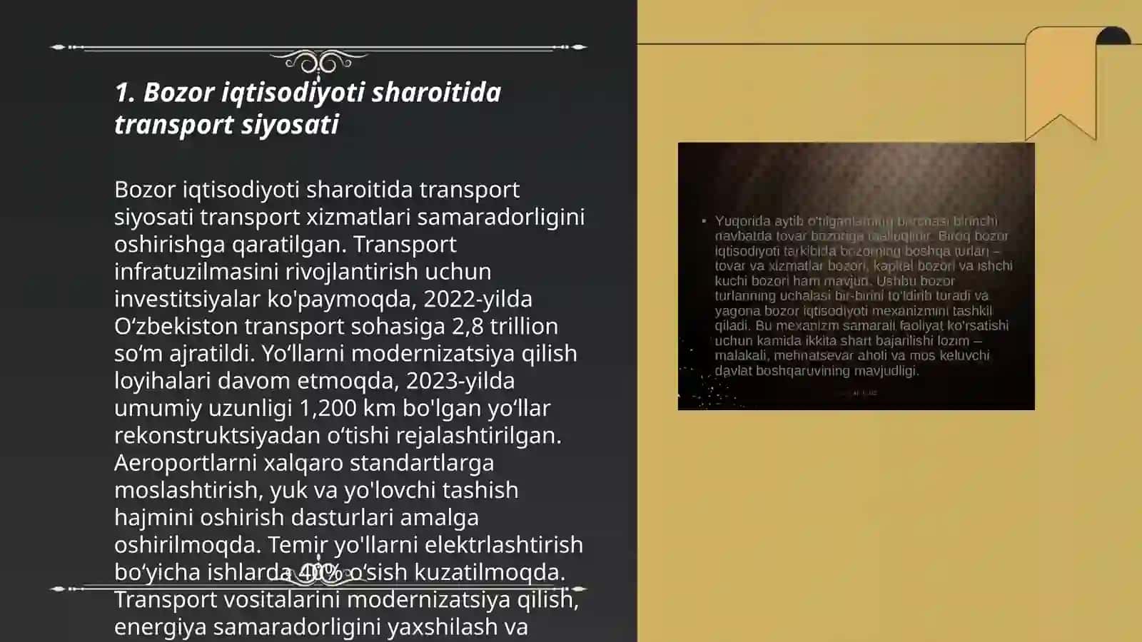 Transportni boshqarish tamoyillari 3