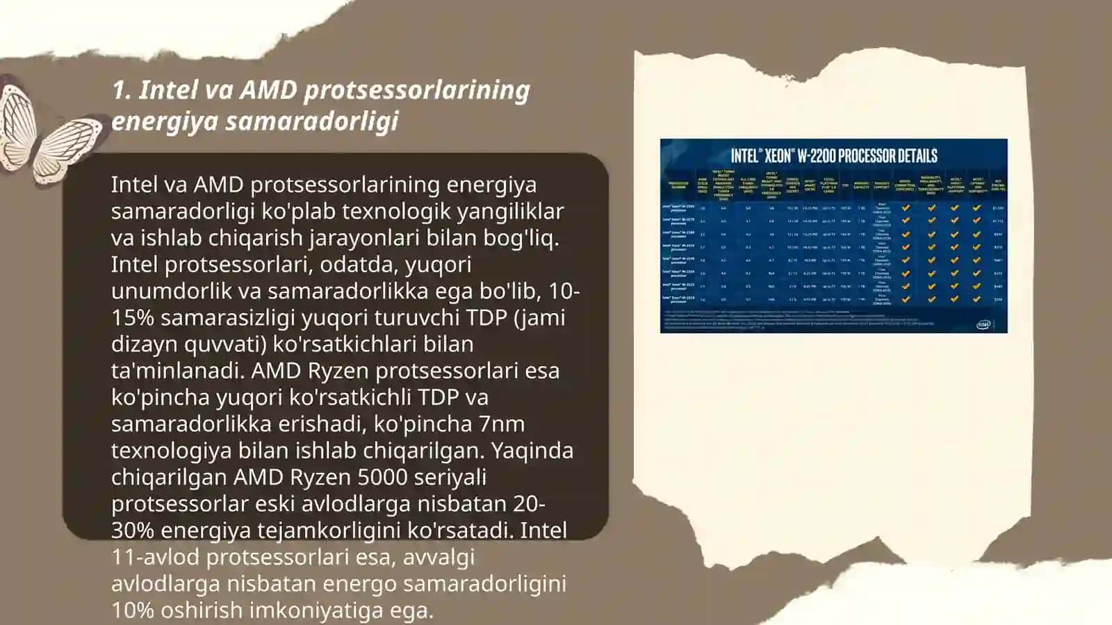 AMD va Intel protsessorlarning energiya sarfi 3