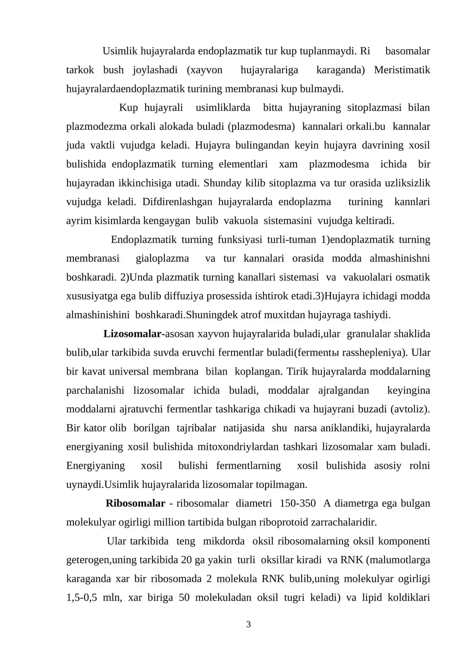 MITOXONDRIYA VA PLASTIDALARNING AVTONOMLIGI 3