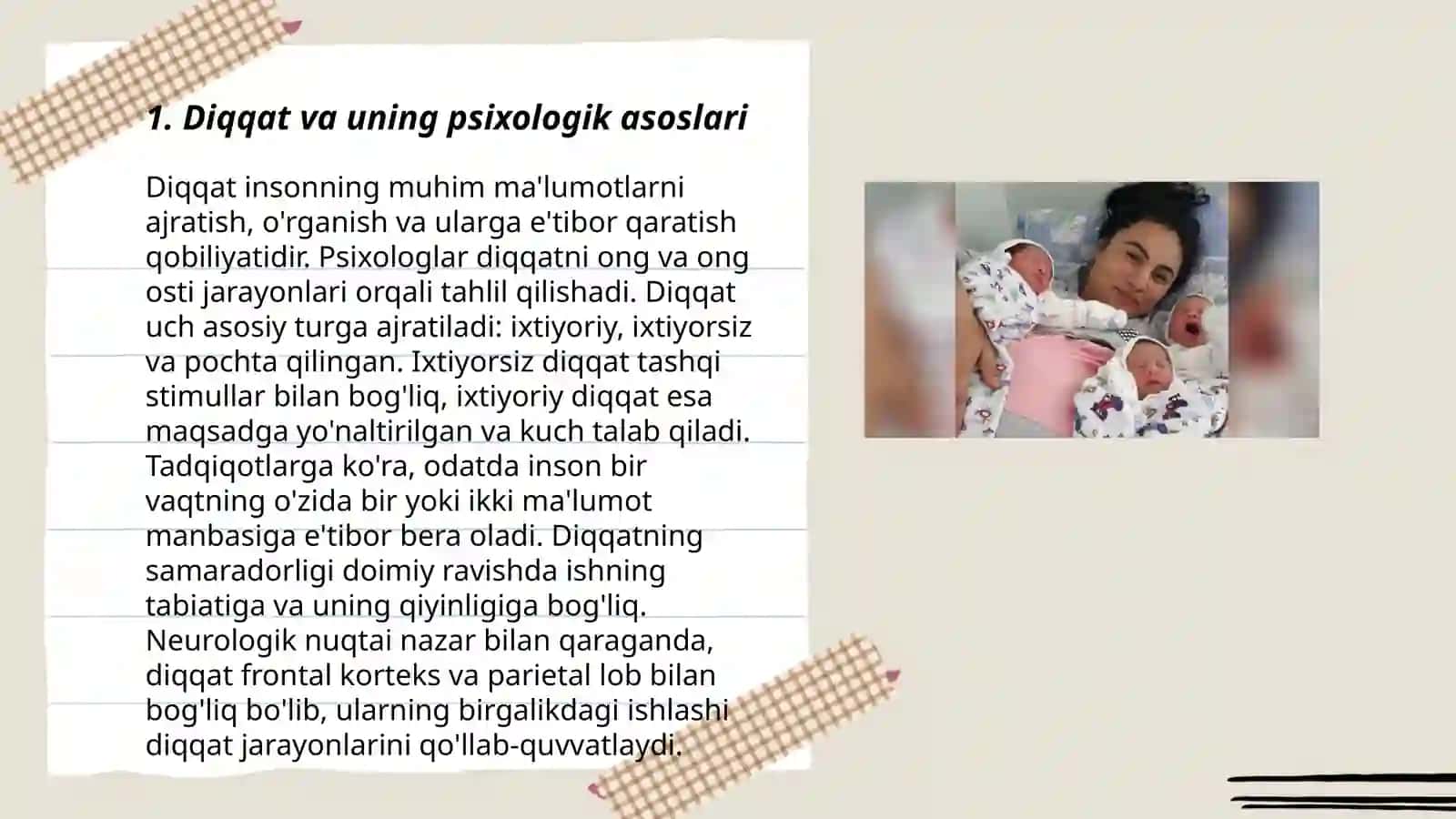 Diqqat va uning psixologik asoslari 3