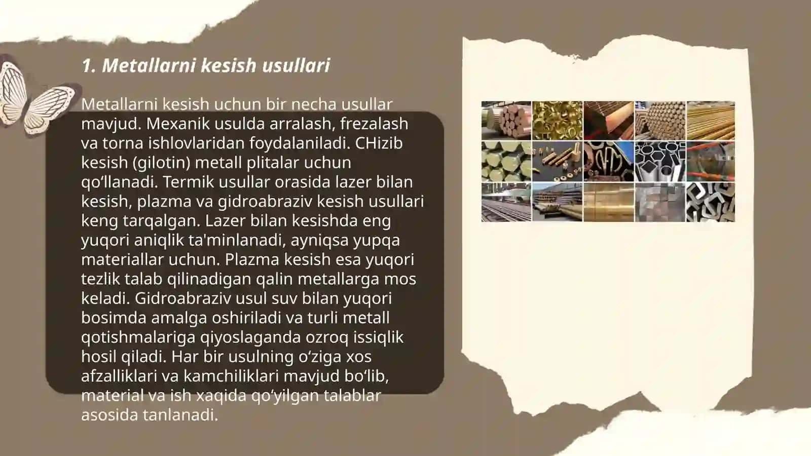 Metallarni kesish 3