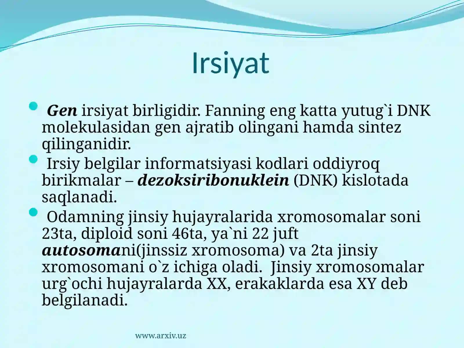 IRSIYAT MUHIT VA BOLA RIVOJLANISHI 3