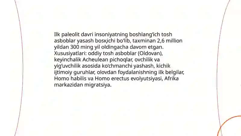 Ilk paleolit davri 3