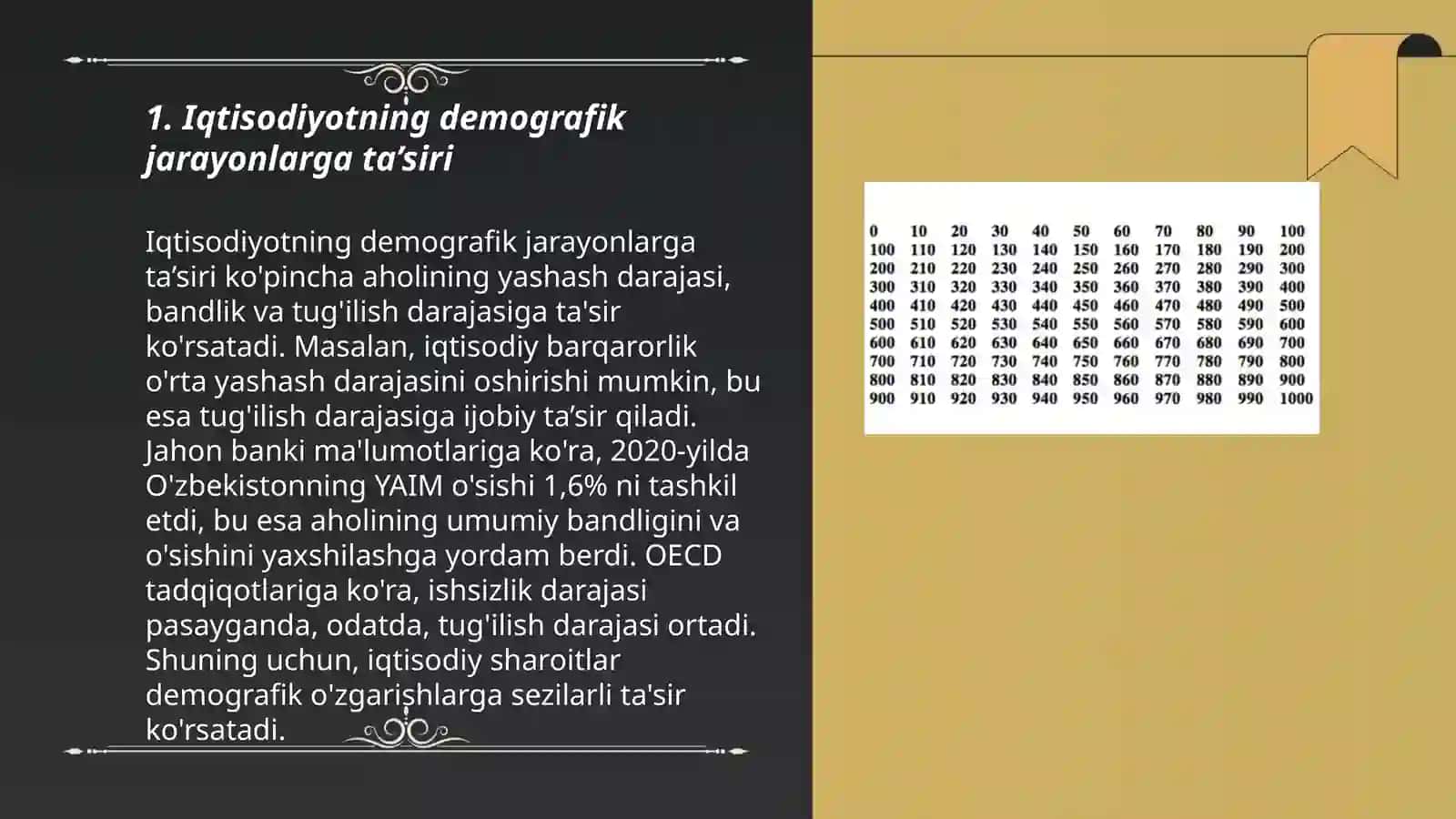 Iqtisodiyotning demografik jarayonlarga ta’siri 3