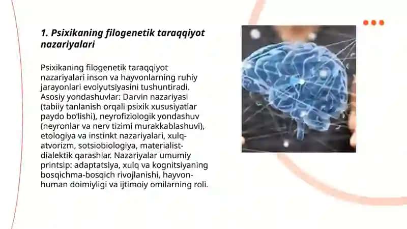 Psixikaning filogenetik taraqqiyoti 3