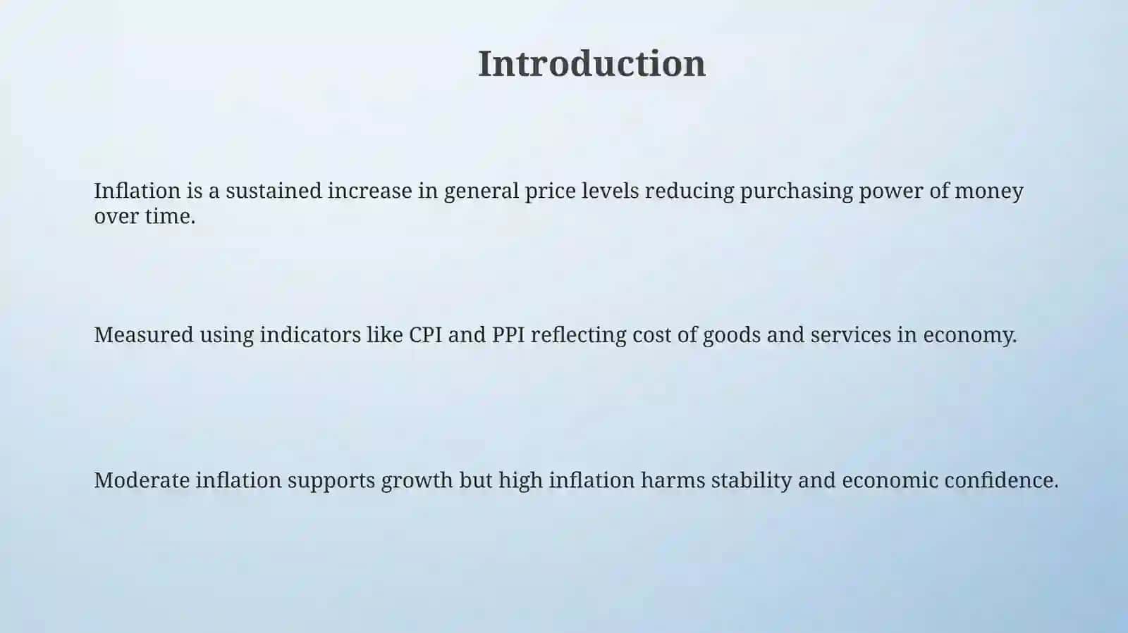 Inflation Control: Analysis of Central Bank's Monetary Policy and Price Stability 3