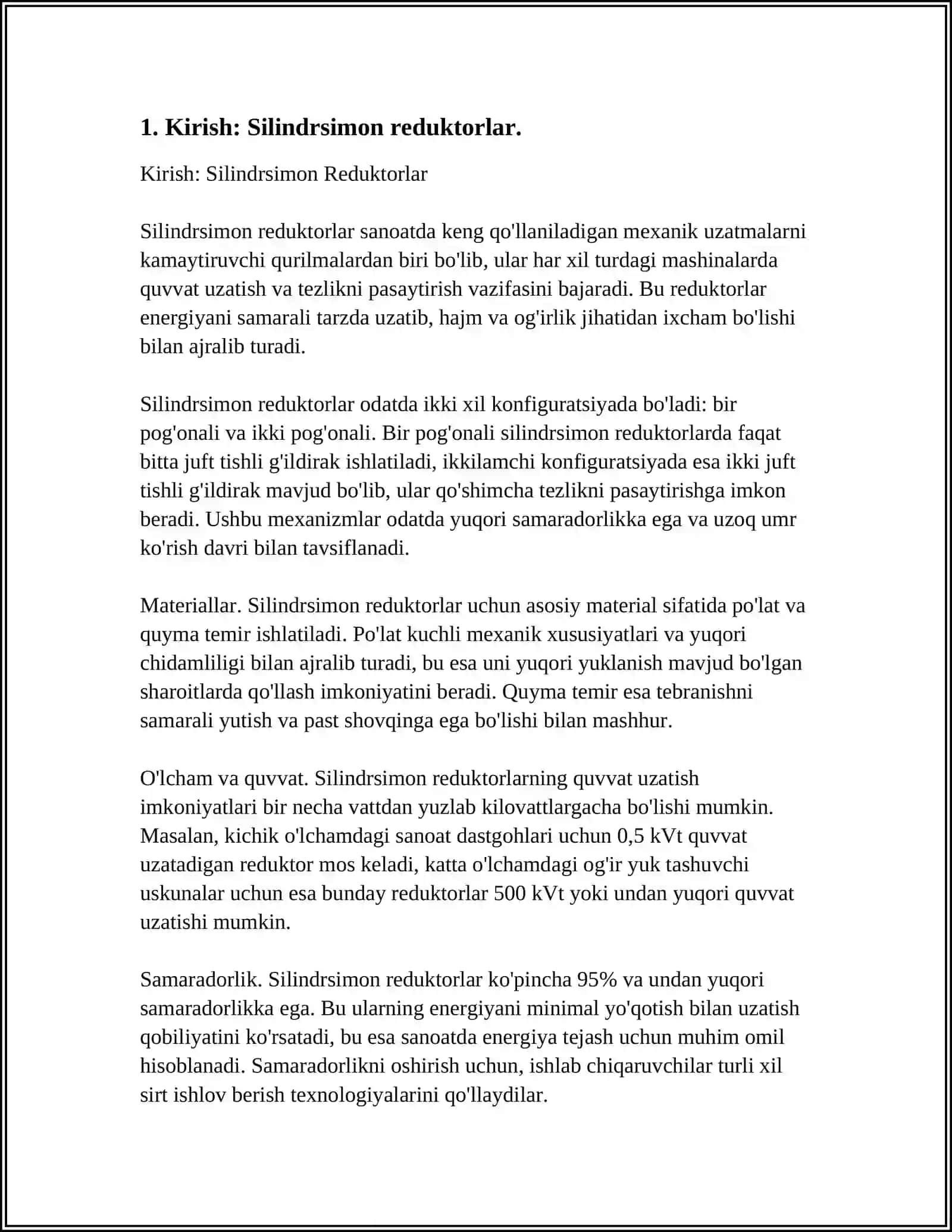 Silindrsimon Reduktorlar 3