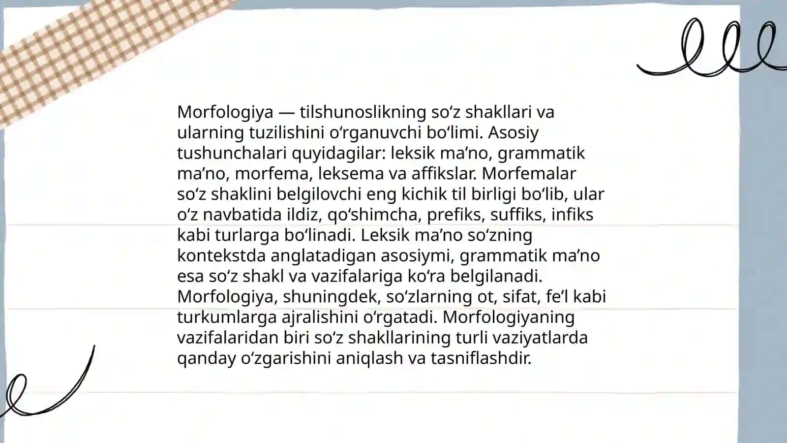 Morfologiya 3