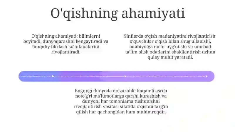 Kitobxonlik Madaniyatini Rivojlantirish 3