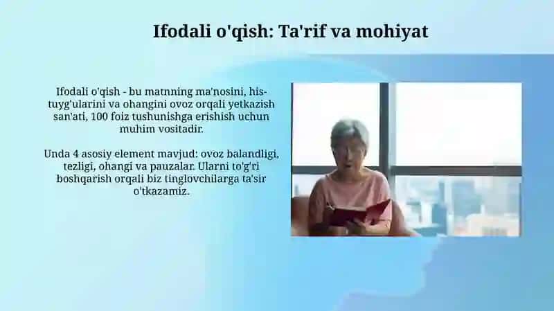 Ifodali o'qishning amaliy axamyati 3