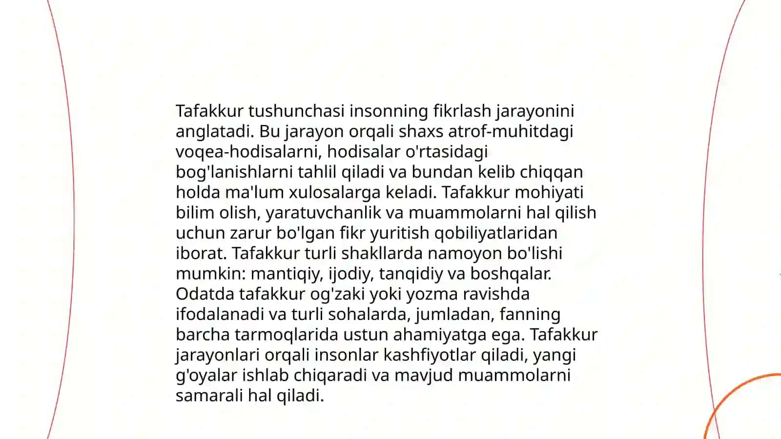 Tafakkur turlari va tiplari 3