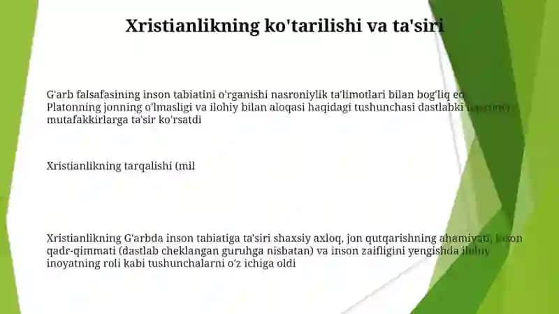 Gʻarb falsafasida insoning mohiyati 3