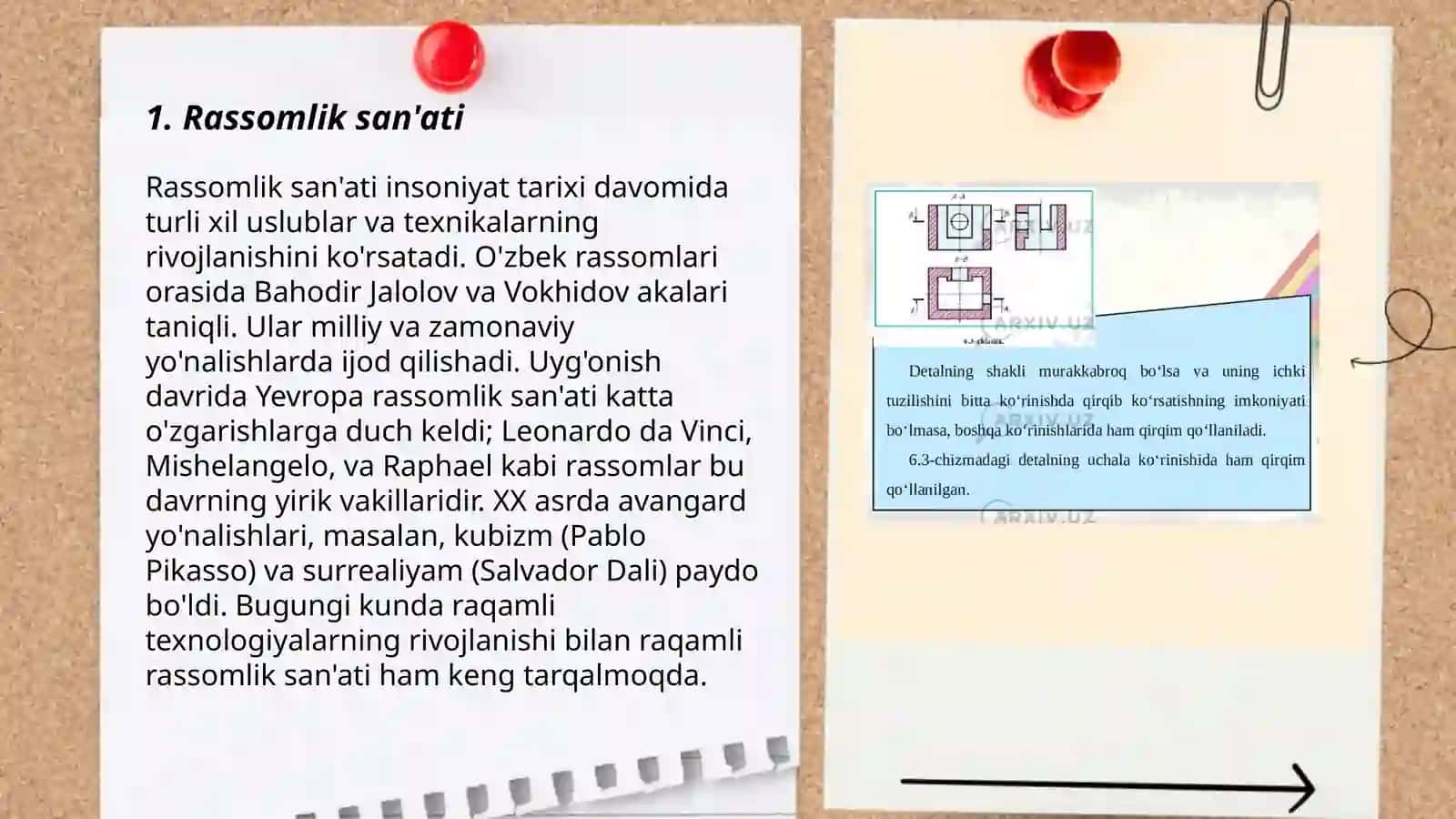 Tasviriy faoliyat turlari 3