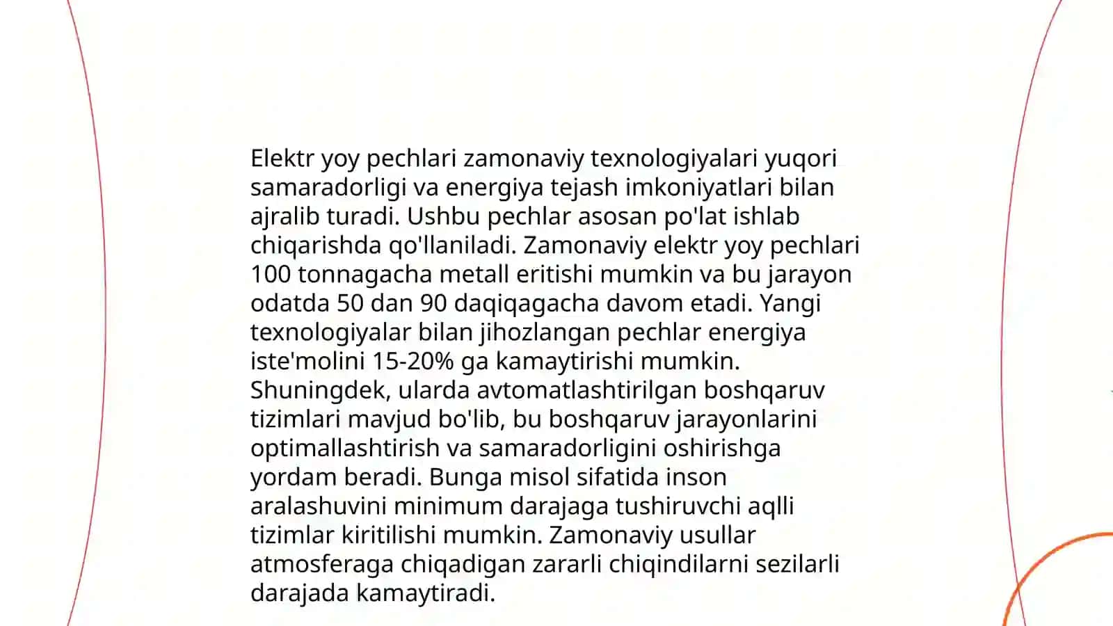 Elektr yoy pechlari qurilmalari 3