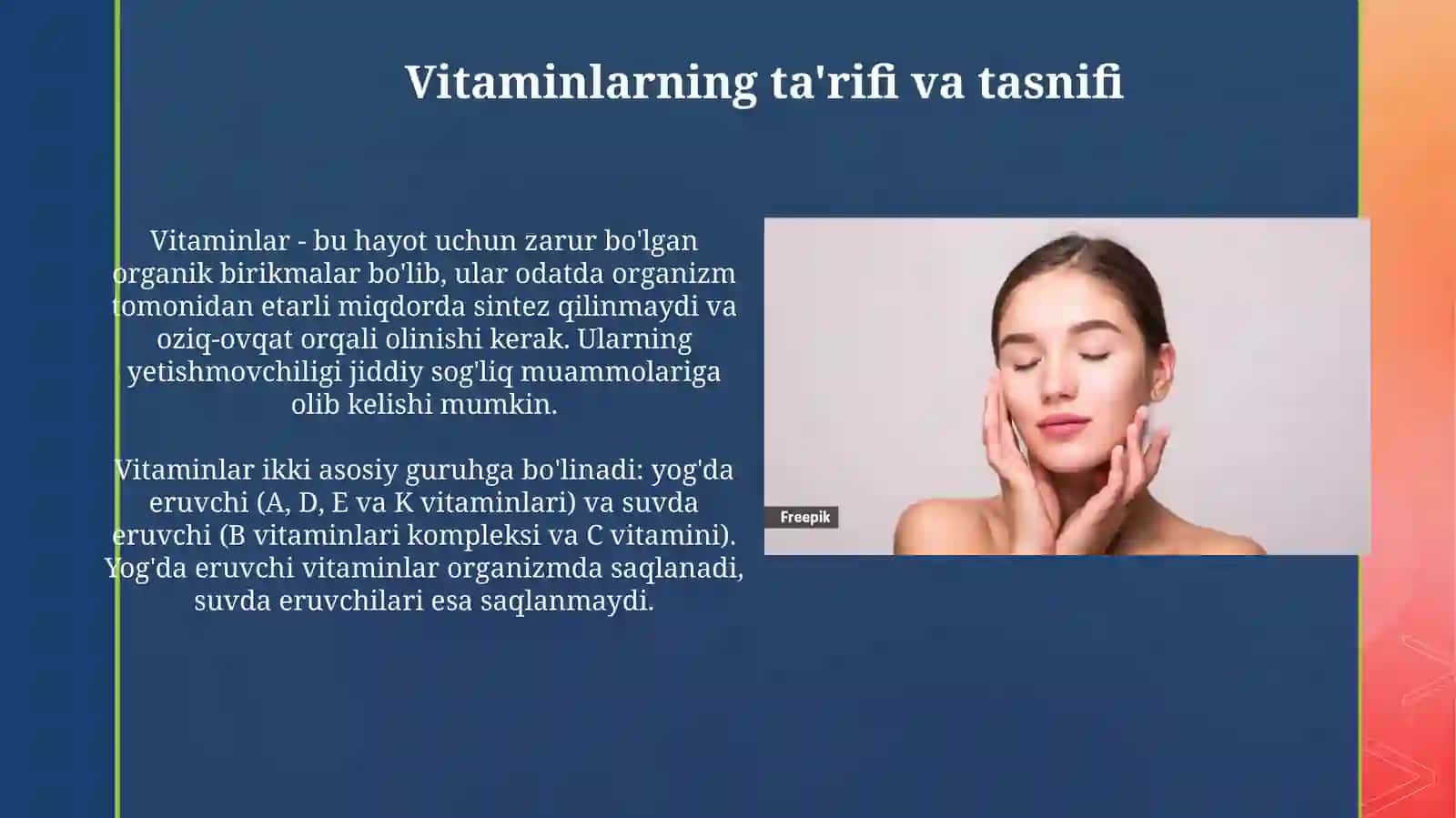 Vitaminlar ularning xossalari 3