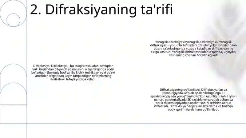 Yorug'Lik Difraksiyasi 3