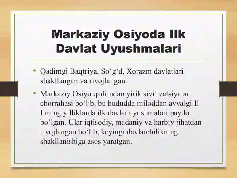 O'zbekiston Mustaqillik G'oyalarining Tarixiy Asoslari 3