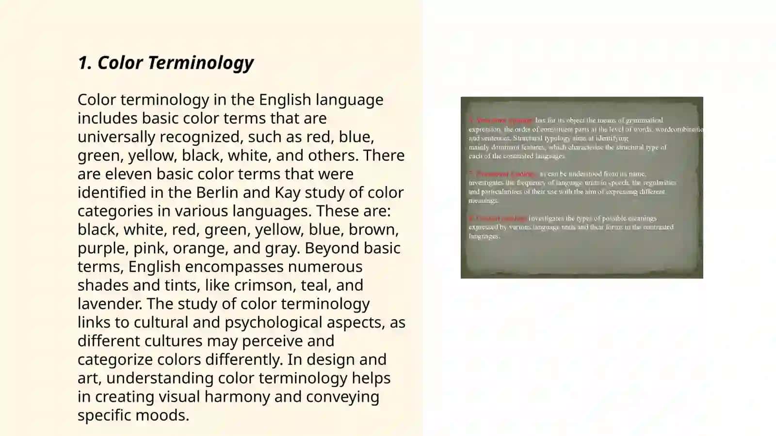 Semantic typology 3