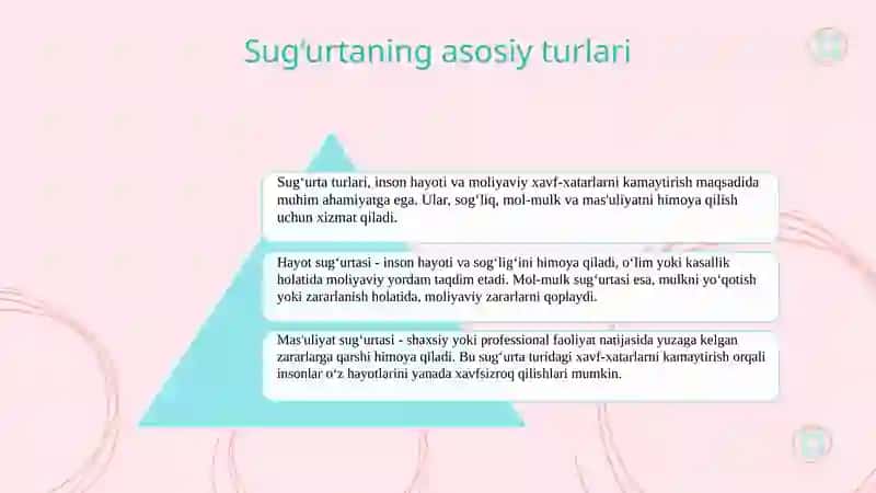 Baxtsiz hodisalar va kasalliklardan sug‘urtalash 3