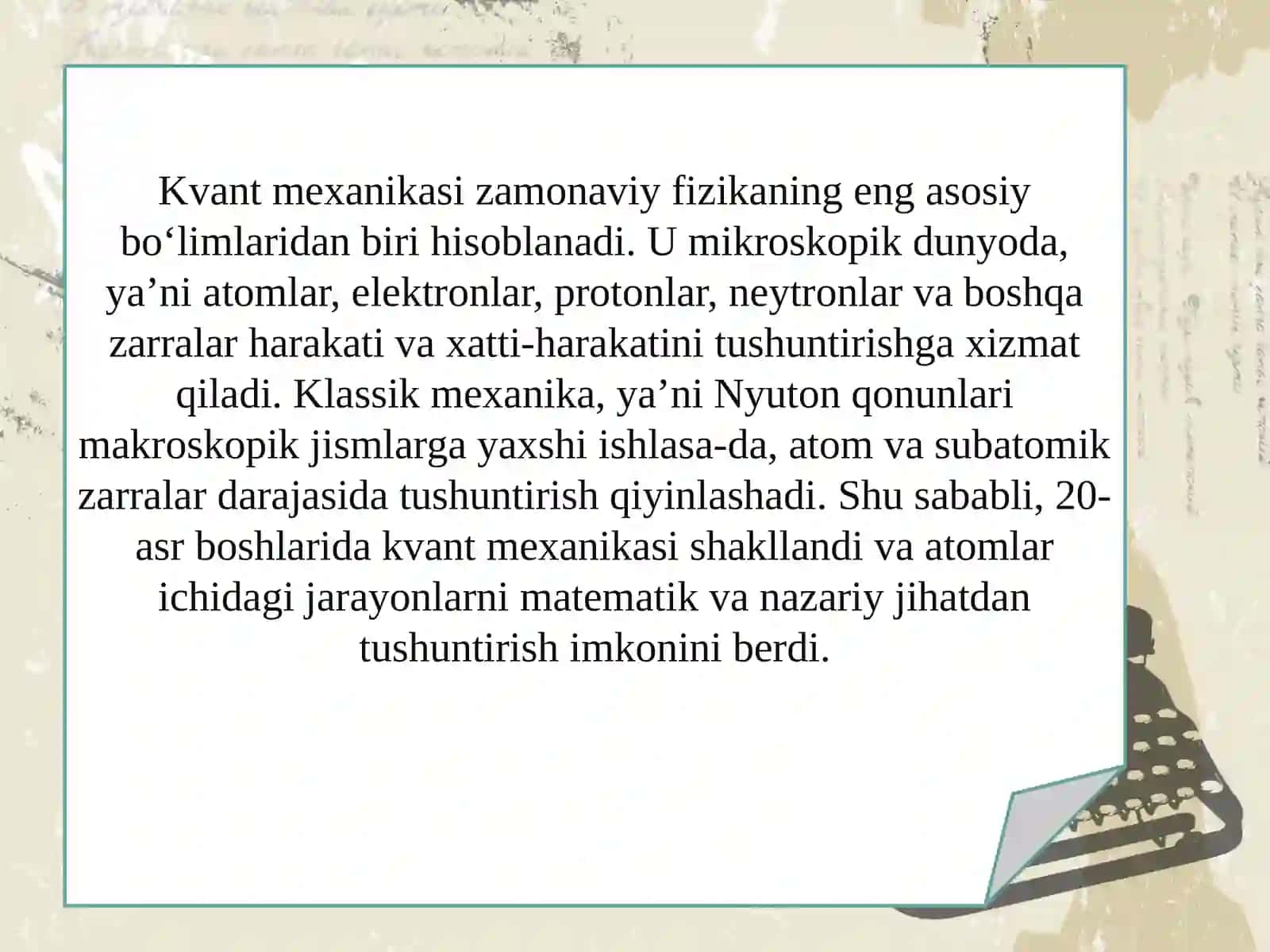 Kvantsonlari.Shtern-Gerlaxtajribasi 3