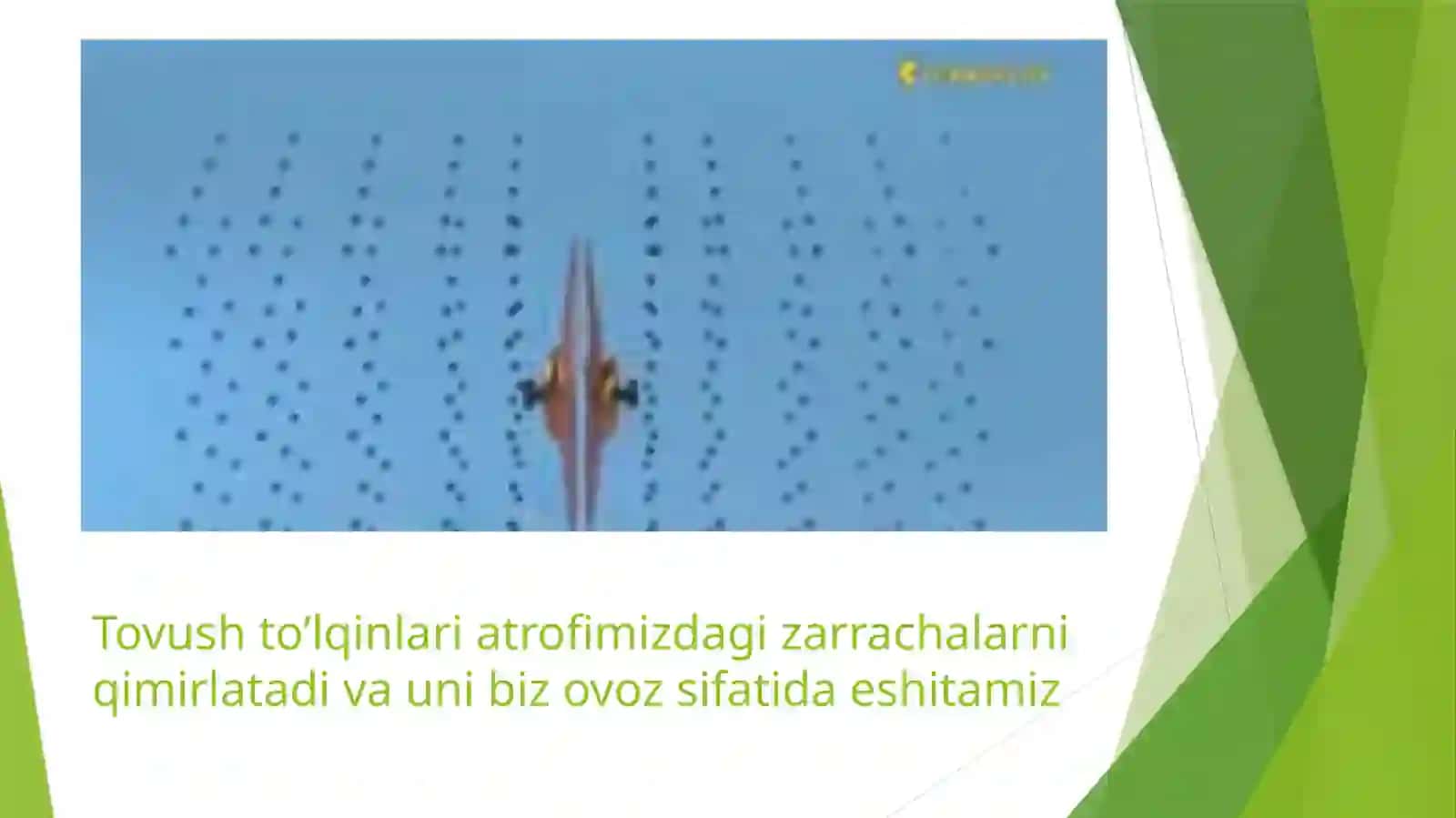 Akustika. Tovushningfizik xususiyatlari 3