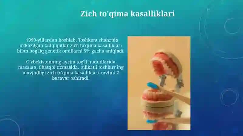 Zich to'qima kasalliklari 3