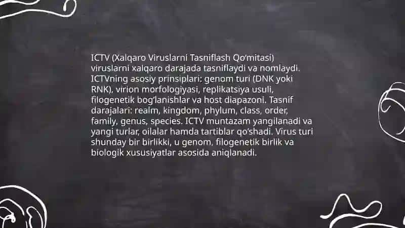 Viruslarning klassifikatsiyasi 3