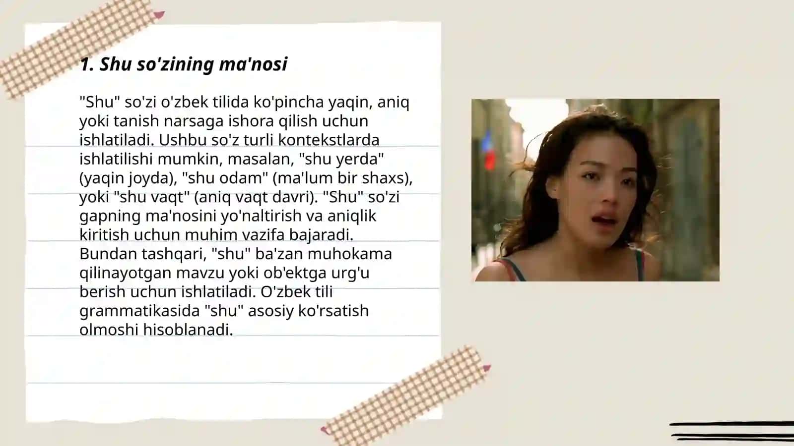 Shu so'zining ma'nosi 3