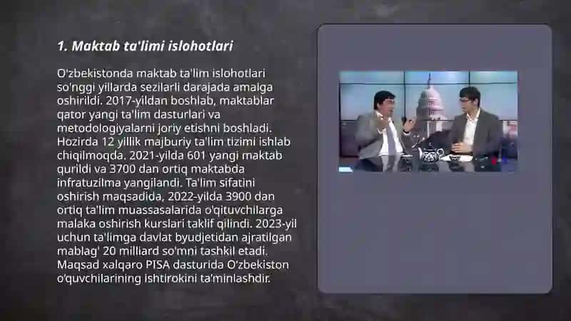 O‘zbekistonda ta‘lim islohotlari 3