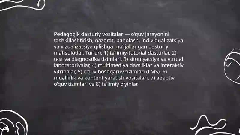 Pedagogik dasturiy vositalar 3