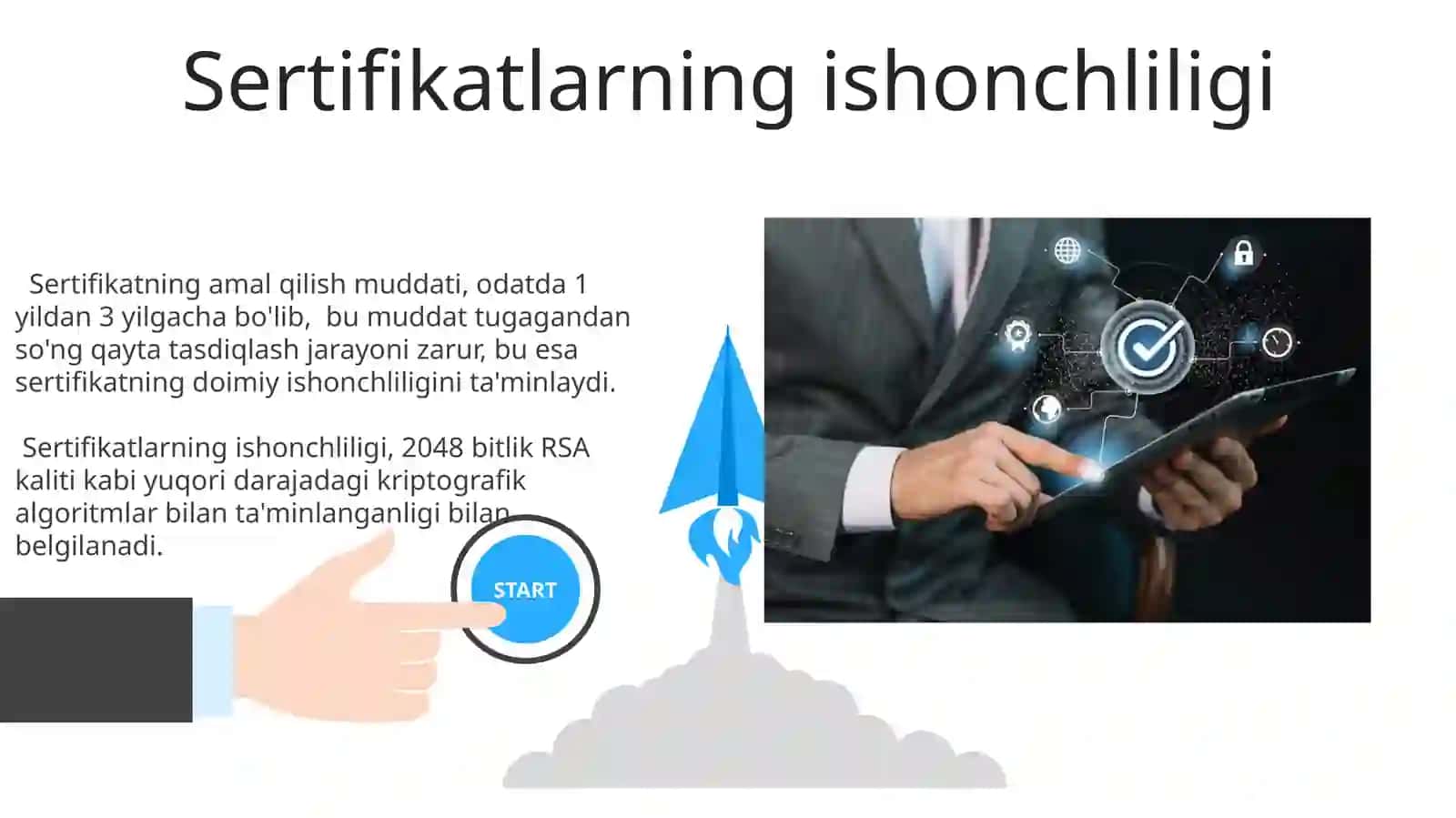 Elektron Raqamli Imzo va Uning Jamoat va Maxfiy Kalitlari 3
